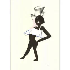 COLIN Paul - Lithographie "Le Tumulte Noir 10"  48x32cm