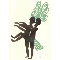 COLIN Paul - Lithographie "Le Tumulte Noir 13"  48x32cm