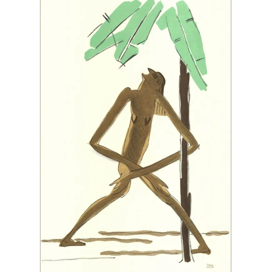 COLIN Paul - Lithographie "Le Tumulte Noir 11" 48x32cm