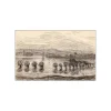 COLIN Paul-Émile - Dessin au crayon "Paysage de Pont Aven" 13x21cm