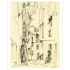 COLLOMB Paul - Lithographie "Le Portugal" 32x25cm - 1971