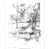 COMMERE Jean - Lithographie signée au crayon "Route de Paris à Provins" 27x21cm - 1961