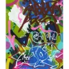 COPE2 - Peinture originale à l'acrylique sur Toile "Bronx Legend 02" 50x40cm - 2020