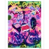 COPE2 - Print "THE GOAT - NYC Subway Map VII" 48x35cm - 2023