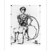 COUTAUD Lucien - Gravure originale "Kafka enfant" 37x28cm - 1948