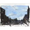 COUTURE CharlÉlie - Lithographie "Street landscape" 50x70cm - 2020