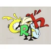 CRASH‎ John Matos Aka - Sérigraphie originale "CLOCK II" 50x70cm - 2014
