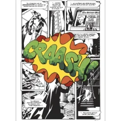 CRASH‎ John Matos Aka - Sérigraphie originale "Craash !" 100x70cm - 2016