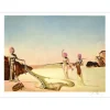DALI Salvador - Lithographie "Femmes aux têtes de fleurs" 56x76cm