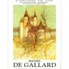 DE GALLARD Michel - Lithographie "Exposition Galerie Christiane Vallé, Clermont-Ferrand" 76x56cm - 1999