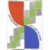DELAUNAY Sonia - Affiche Lithographique  "Exposition fête de l'humanité, Paris" 75x51cm - 1970