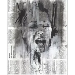 DENNING Guy - Sérigraphie originale rehaussée "Editions Die markte, HC18/20" 65x50cm - 2014