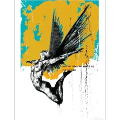 DENNING Guy - Sérigraphie originale "Assessment and synthesis" 76x56cm - 2020