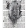 DENNING Guy - Sérigraphie originale rehaussée "Editions Die markte, HC19/20" 65x50cm - 2014