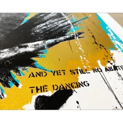DENNING Guy - Sérigraphie originale "Assessment and synthesis" 76x56cm - 2020