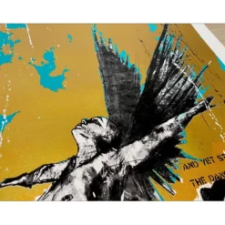 DENNING Guy - Sérigraphie originale "Assessment and synthesis" 76x56cm - 2020