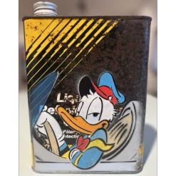 DEZACHE - Peinture originale sur bidon "Donald" - 21x17x6,5 cm - 2023