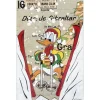 DEZACHE - Peinture originale sur carte "Donald Duck sous la neige" - 54x34cm - 2022