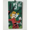 DEZACHE - Peinture originale sur plaque de métro en acier "Spirou" 45x22x2 cm - 2023