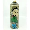 DEZACHE - Peinture sur bombe aérosol usagée "Gaston Lagaffe" 18 cm - 2023