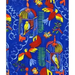 DUFY Raoul - Lithographie "Oiseaux sur fond bleu" 30x24cm - 1965