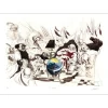 DUPUIS Jean - Lithographie originale "Le partage" 62x91cm
