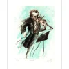 DUPUIS Jean - Lithographie originale "Concerto" 65x50cm