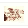 DUPUIS Jean - Lithographie originale "L'Ibère" 50x65cm