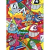 EL PEZ - Sérigraphie "Catch the Stars III" - 55x38cm - 2022 - Rehaussée de brillants !