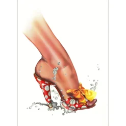 ENGLISH Michael - Affiche "Shoes" 89x62cm - 1972