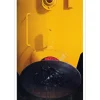 ENGLISH Michael - Affiche "Yellow diesel black grease" 94x64cm - 1981