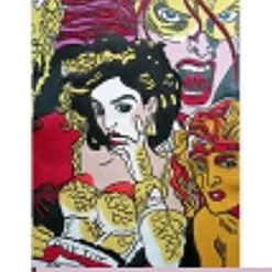 ERRÓ - Aquagravure originale "Boy Toy" 85x63cm - 2018