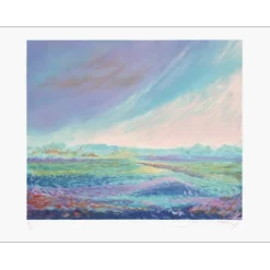 FERNAND Jean - Lithographie originale "Alysées" 56x76cm