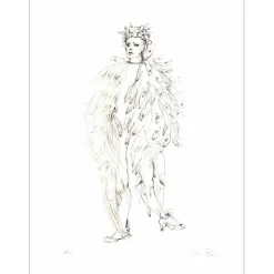 FINI Léonor - Gravure originale à la pointe sèche "Élus de la nuit 04" 38x28cm - 1986 - N°16/31