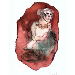 FINI Léonor - Lithographie originale "Composition II" 45x32cm