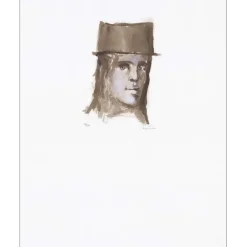 FINI Léonor - Lithographie originale "Carmilla VII" 57x45cm - 1983