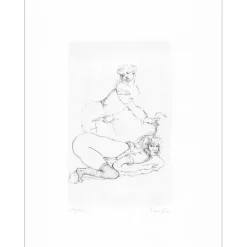 FINI Léonor - Lithographie originale "Monelle III" 49x32cm - 1965