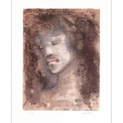 FINI Léonor - Lithographie originale "Le don d'absence" 65x50cm - 1974