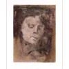 FINI Léonor - Lithographie originale "La jeune mémoire" 65x50cm - 1974