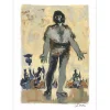 FONTANAROSA Lucien - Lithographie originale "Le Paysan du Danube" 38x28cm - 1961