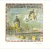 FOUJITA Léonard - Lithographie originale "L'Académie Française" 38x27cm - 1963