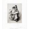 FRIANT Emile - Gravure originale "Le beau livre" 31x23m - 1904