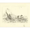 FRIANT Emile - Lithographie "Travaux des champs, Honneur à ces vaillants !" 50x65cm