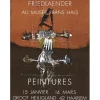 FRIEDLAENDER Johnny - Lithographie "Exposition Galerie Gloot Heiligland, Haarlem" 75x56cm - 1977