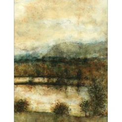 GANTNER Bernard - Lithographie originale "Les étangs" 65x47 cm