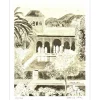 GARCIA-FONS Pierre - Lithographie "Alhambra" 32x25cm - 1971