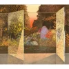 GARCIA-FONS Pierre - Lithographie originale "Le jardin" 56x68cm
