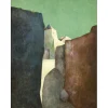 GAVEAU Claude - Lithographie originale "Paysage méditerranéen" 65x50cm