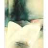GAVEAU Claude - Lithographie originale "Paysage au nu de femme" 65x50cm