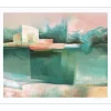 GAVEAU Claude - Lithographie originale "Place blanche" 55x76cm